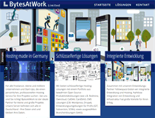 Tablet Screenshot of bytesatwork.com